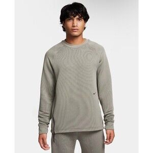 Nike APS Therma Fit ADV Training Crew Top Grey FN2973-053 Men’s Size S